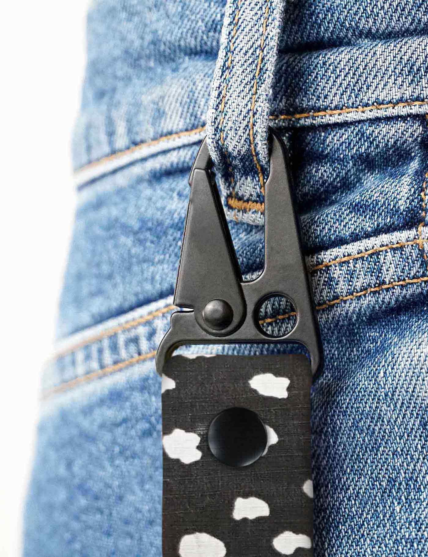 Keychain – Black Sprinkle