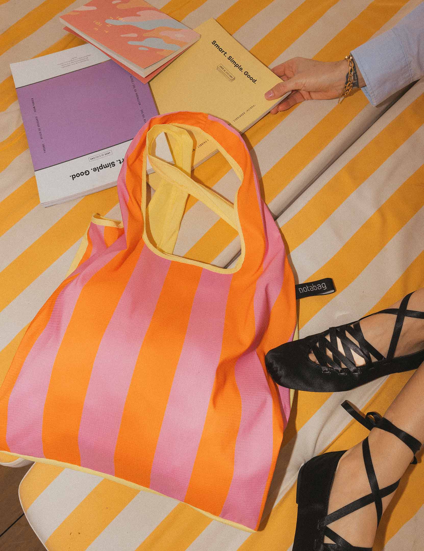 Tote – Vanilla Stripes