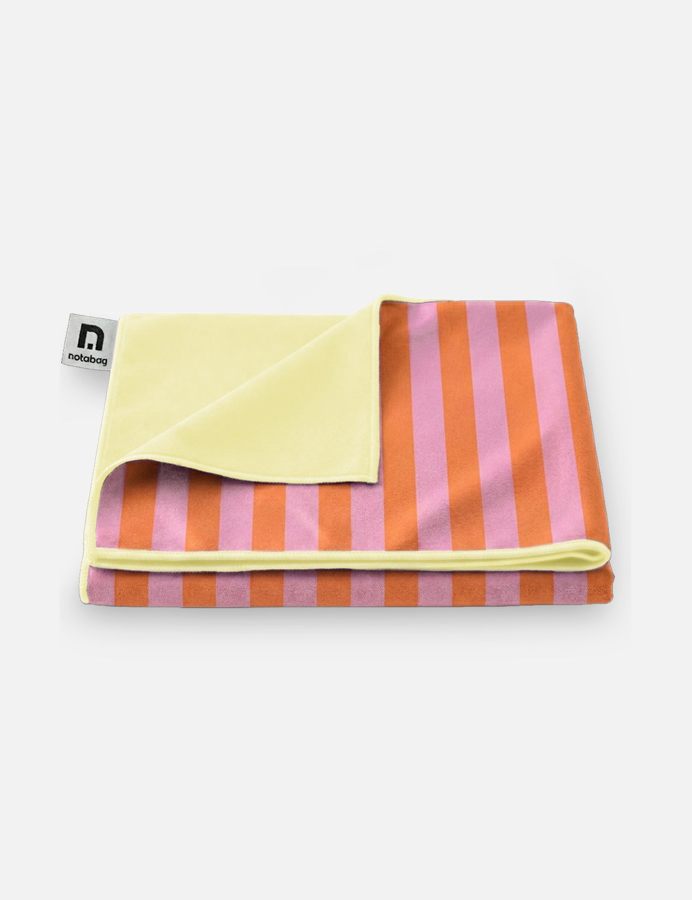 Towel – Orange/Pink Stripes