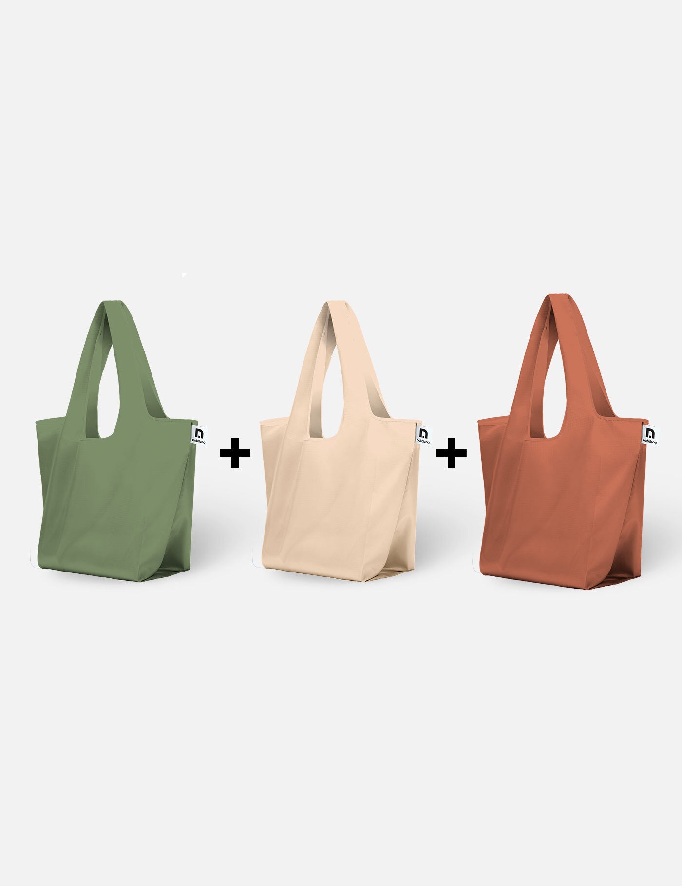 Tote Bundle – Olive + Sand + Terracotta